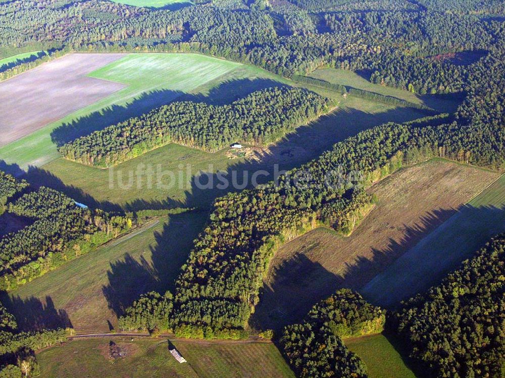 Luftbild Preetz - Herbstlandschaft