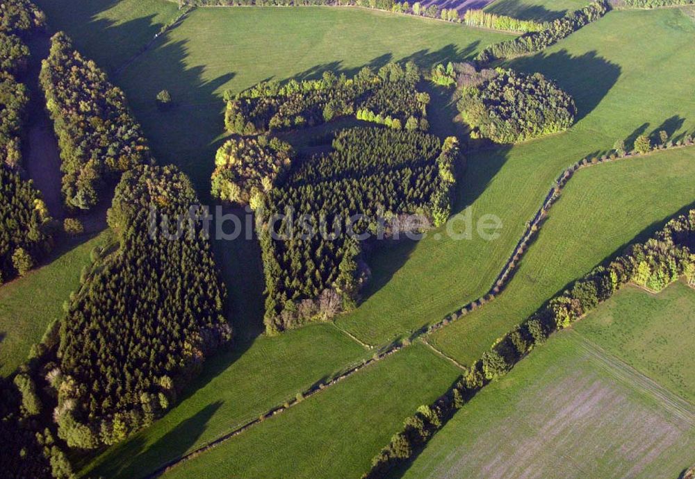 Luftbild Preetz - Herbstlandschaft