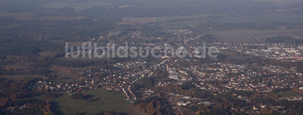 Luftaufnahme Finowfurt - Herbstliches Finowfurt im Bundesland Brandenburg