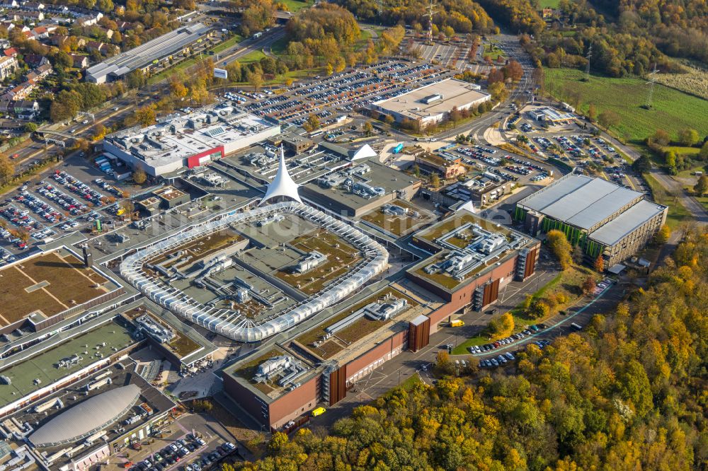 Luftbild Bochum - Herbstluftbild Einkaufs- Zentrum Ruhr Park in Bochum im Bundesland Nordrhein-Westfalen, Deutschland