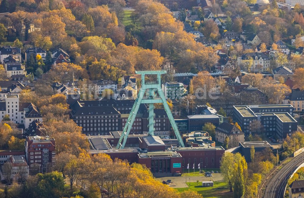 Luftbild Bochum - Herbstluftbild Museum Deutsches Bergbau-Museum in Bochum im Bundesland Nordrhein-Westfalen, Deutschland