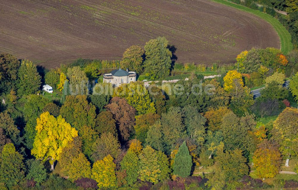 Rheurdt aus der Vogelperspektive: Herbstluftbild Palais Forsthaus in Rheurdt im Bundesland Nordrhein-Westfalen