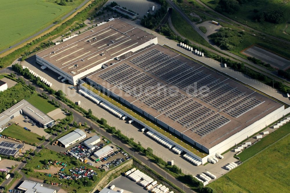 Luftbild Ohrdruf - Hermes Fulfilment GmbH HUB in Ohrdruf im Bundesland Thüringen