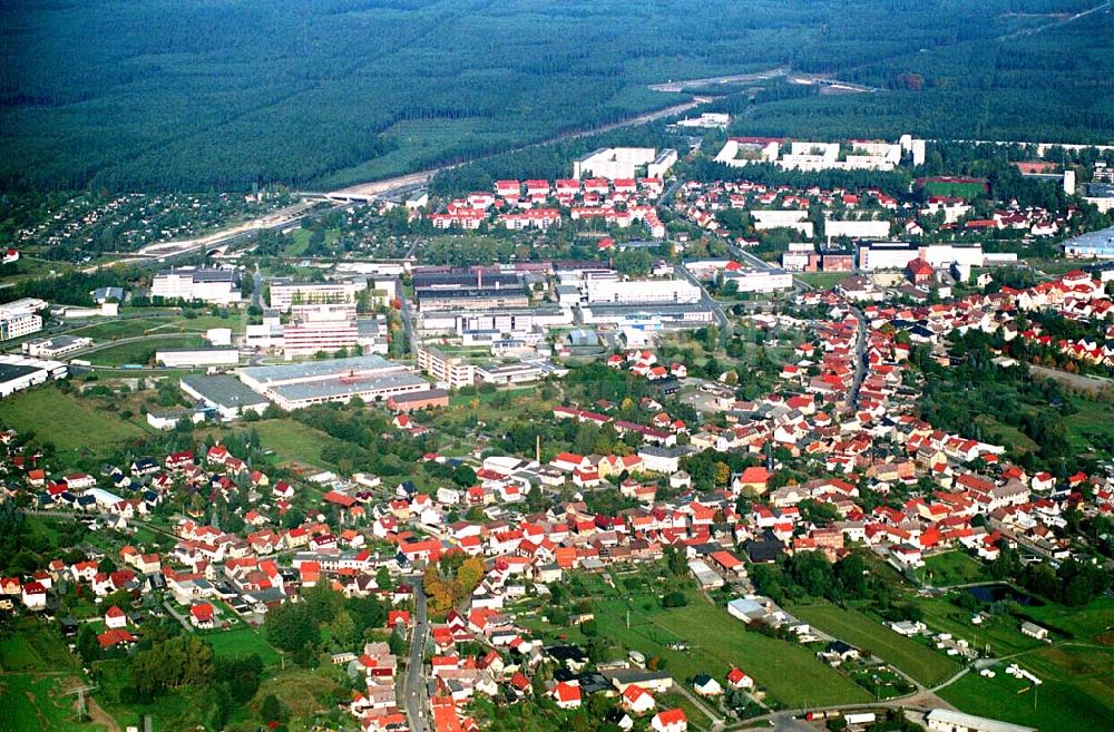 Luftaufnahme Hermsdorf / Thüringen - Hermsdorf von oben 09.10.2005