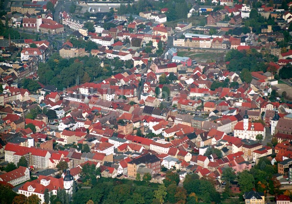 Hermsdorf / Thüringen von oben - Hermsdorf von oben 09.10.2005