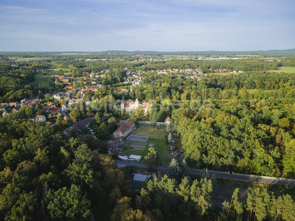 Wachau aus der Vogelperspektive: Hermsdorf im Bundesland Sachsen