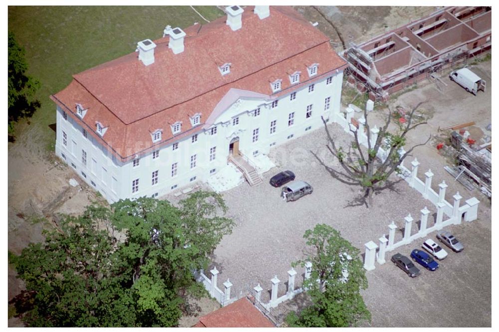 Meseberg / BRB aus der Vogelperspektive: Herrichtung Schloß Meseburg zum Gästehaus der Bundesregierung