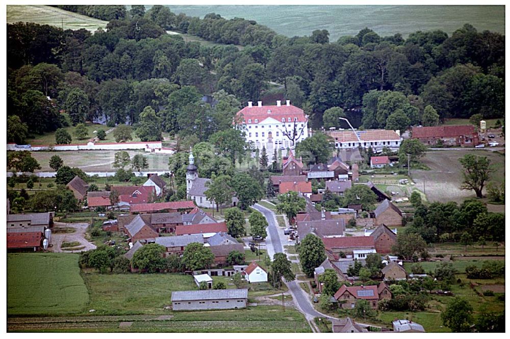 Meseberg / BRB aus der Vogelperspektive: Herrichtung Schloß Meseburg zum Gästehaus der Bundesregierung