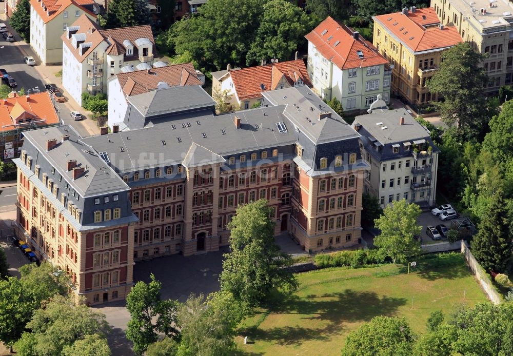 Luftbild Gotha - Herzog-Ernst-Schule die Staatliche Kooperative Gesamtschule in Gotha im Bundesland Thüringen