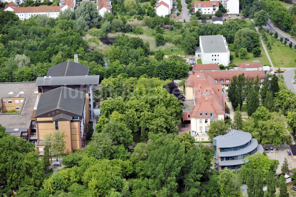 Luftbild Bernau - Herzzentrum Bernau bei Berlin