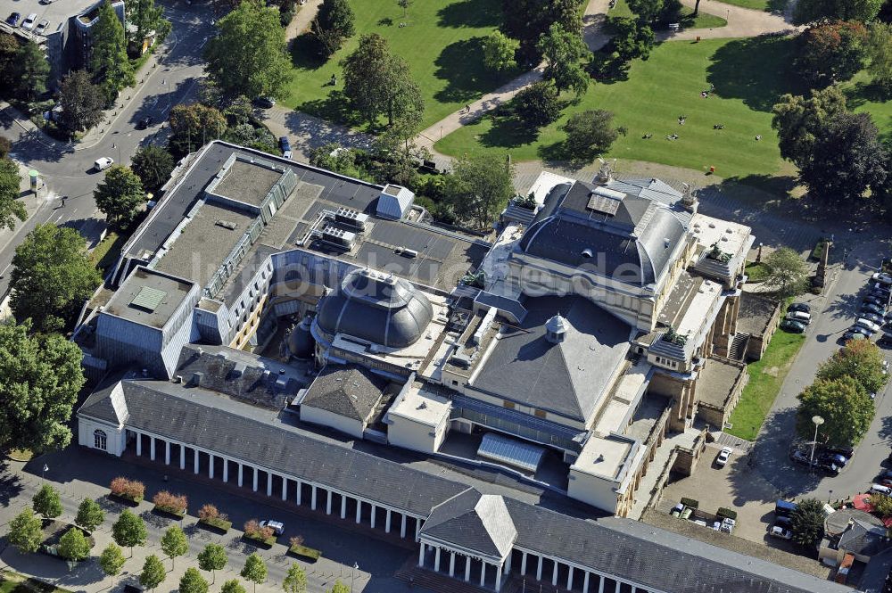 Luftaufnahme Wiesbaden - Hessisches Staatstheater Wiesbaden