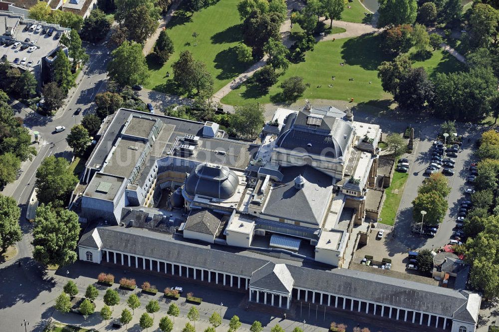 Luftaufnahme Wiesbaden - Hessisches Staatstheater Wiesbaden