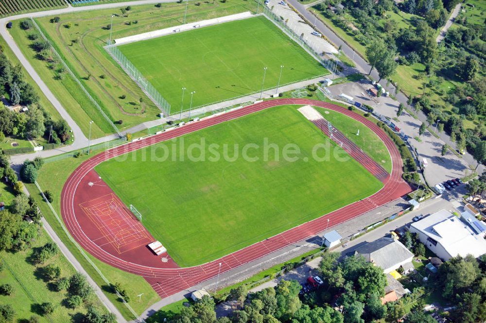 Luftaufnahme Leingarten - Heuschelberg-Stadion in Leingarten in Baden-Württemberg