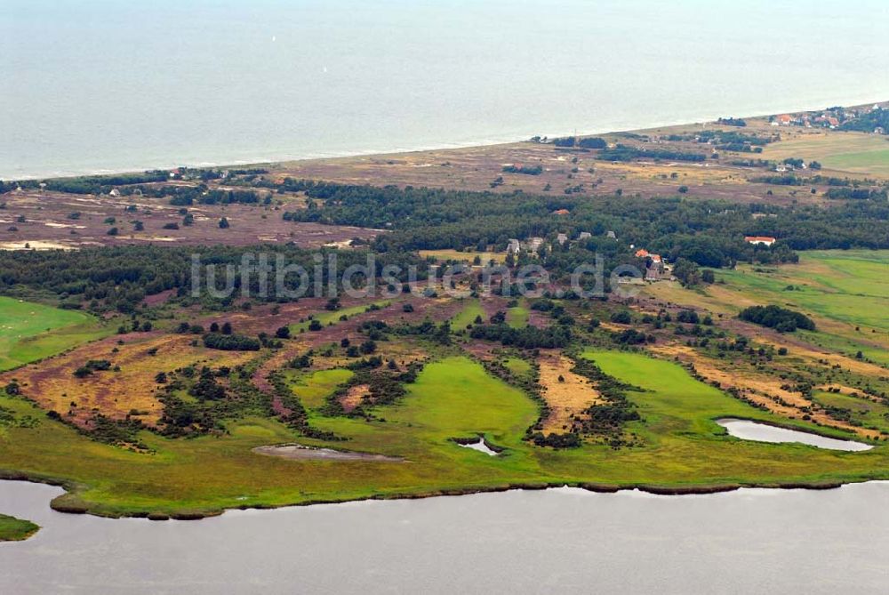 Hiddensee (Rügen) von oben - Hiddensee