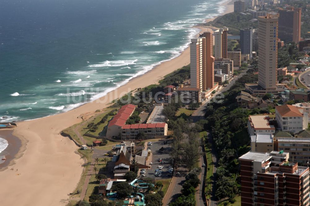 Luftbild Amanzimtoti - High Tide Hotelanlage an der Kingsway Street in ...