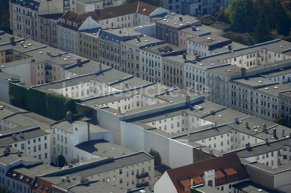 Luftaufnahme Magdeburg - Hinterhöfe in Magdeburg Stadtfeld