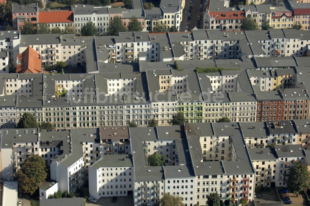 Magdeburg aus der Vogelperspektive: Hinterhöfe in Magdeburg Stadtfeld