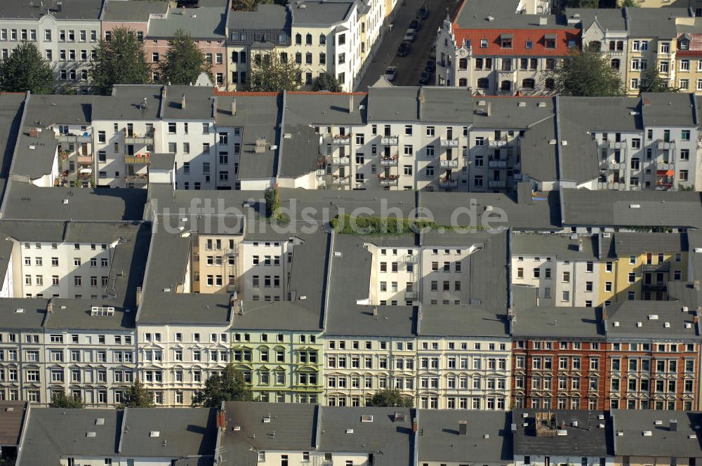 Luftaufnahme Magdeburg - Hinterhöfe in Magdeburg Stadtfeld