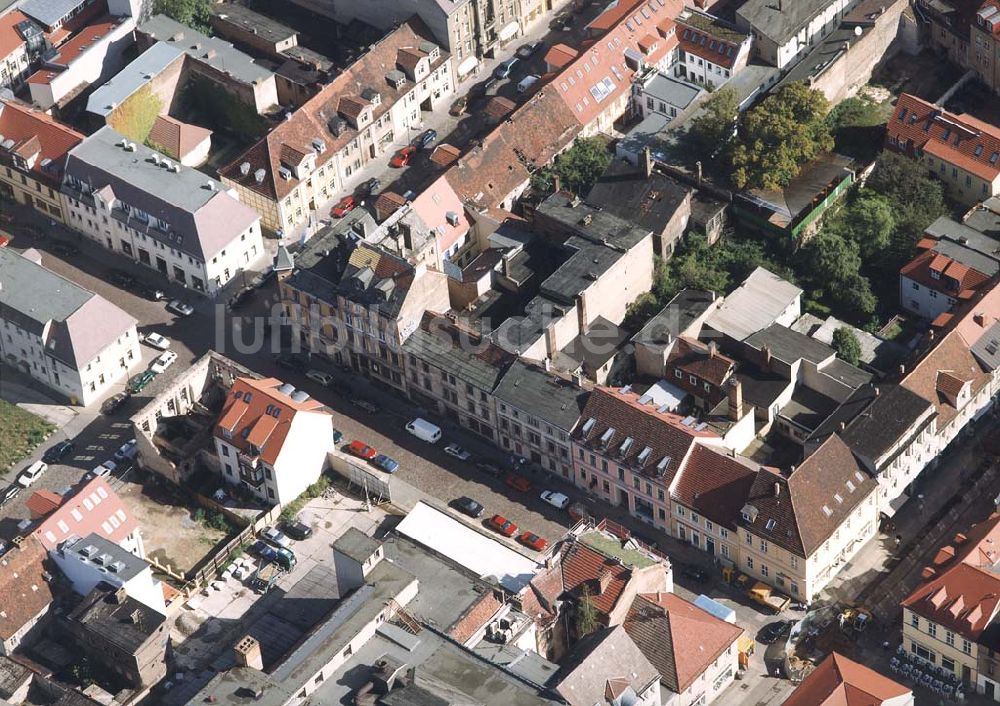 Luftbild Potsdam - Historische Altbauwohnsiedlung an der Potsdamer Jägerstraße