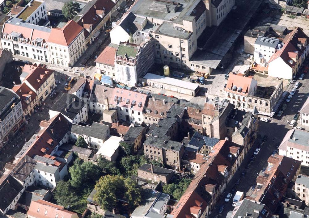 Luftbild Potsdam - Historische Altbauwohnsiedlung an der Potsdamer Jägerstraße