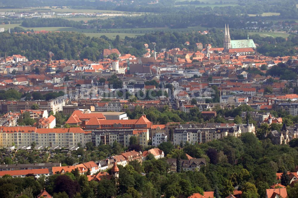 Luftbild Görlitz - Historische Altstadt von Görlitz