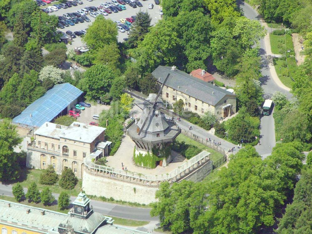 Potsdam / BRB aus der Vogelperspektive: Historische Mühle