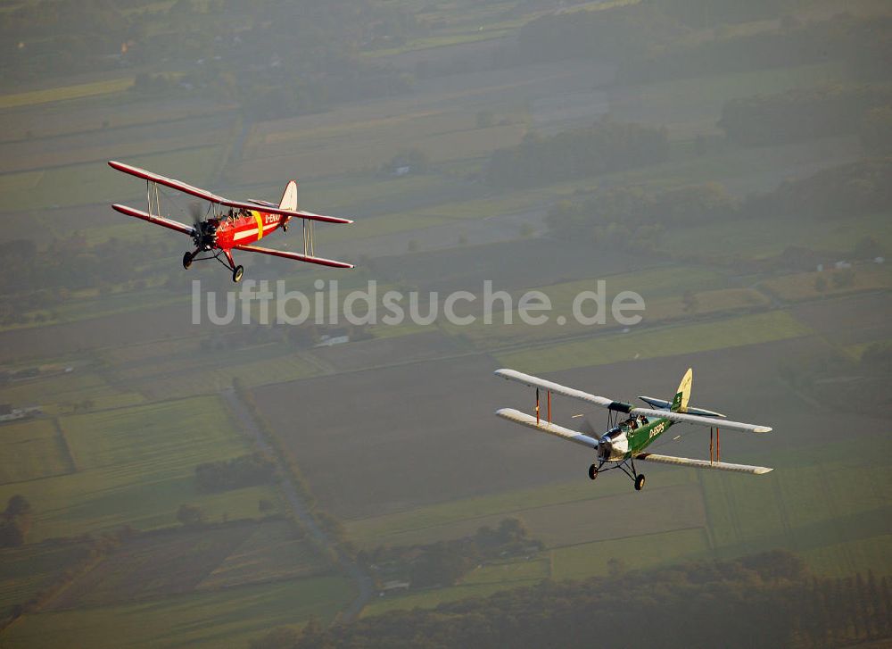 Hamm aus der Vogelperspektive: Historische Oldtimer über Hamm