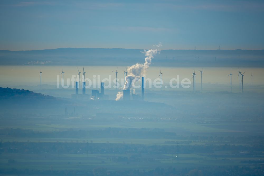 Grevenbroich aus der Vogelperspektive: HKW Heizkraftwerk in