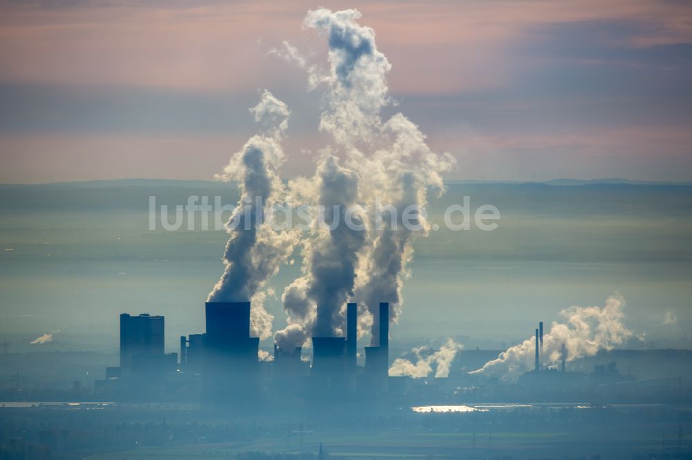 Luftbild Grevenbroich - HKW Heizkraftwerk in Grevenbroich im Bundesland Nordrhein-Westfalen, Deutschland