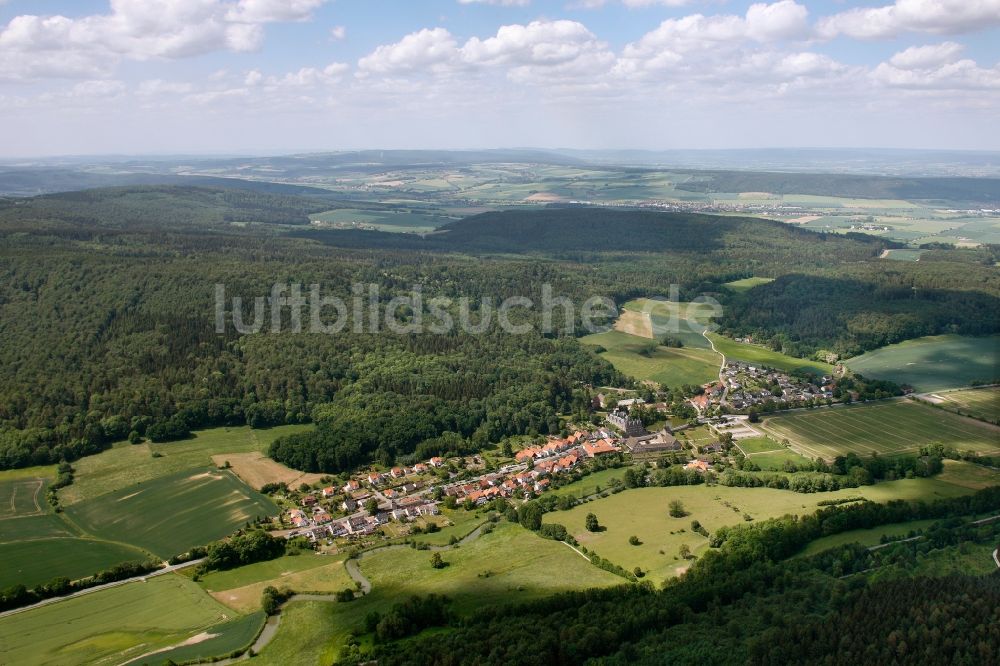 Luftaufnahme Emmerthal - Hämelschenburg in Emmerthal im Bundesland Niedersachsen