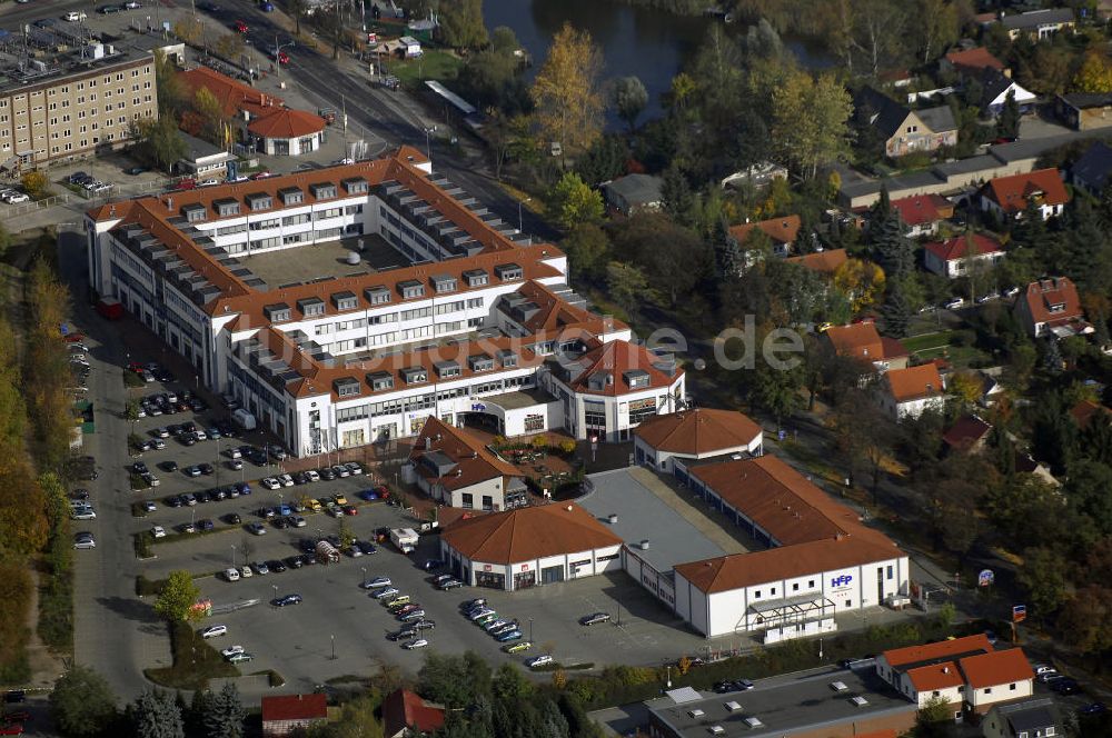 Luftaufnahme Berlin - Hönower Einkaufspassagen HEP in Berlin