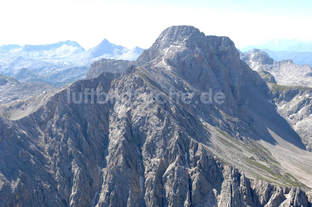 Luftbild Weißbach bei Lofen - Hocheisspitz