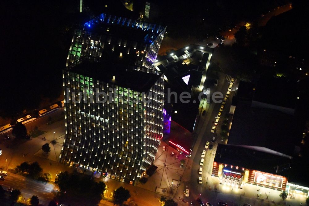 Luftbild Hamburg - Hochhaus - Ensemble - Komplex Tanzende Türme an der Reeperbahn in Hamburg