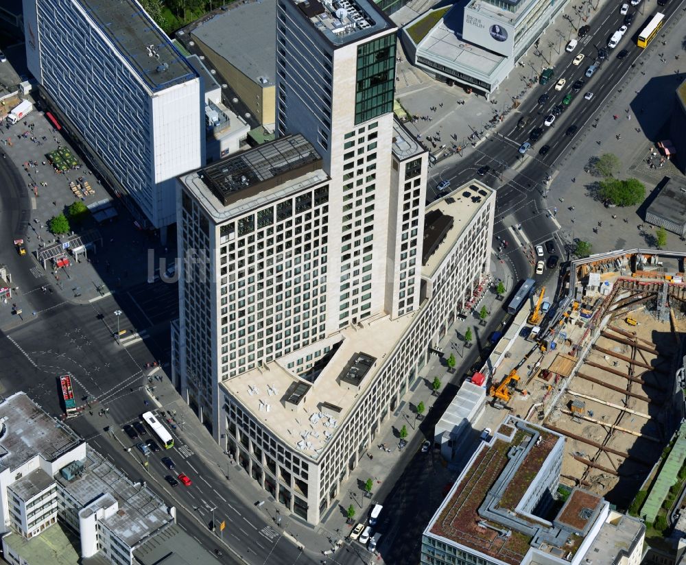 Berlin von oben - Hochhaus Zoofenster in der City West in Charlottenburg in Berlin