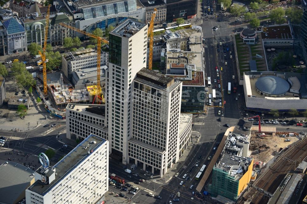 Berlin von oben - Hochhaus Zoofenster in der City West in Charlottenburg in Berlin