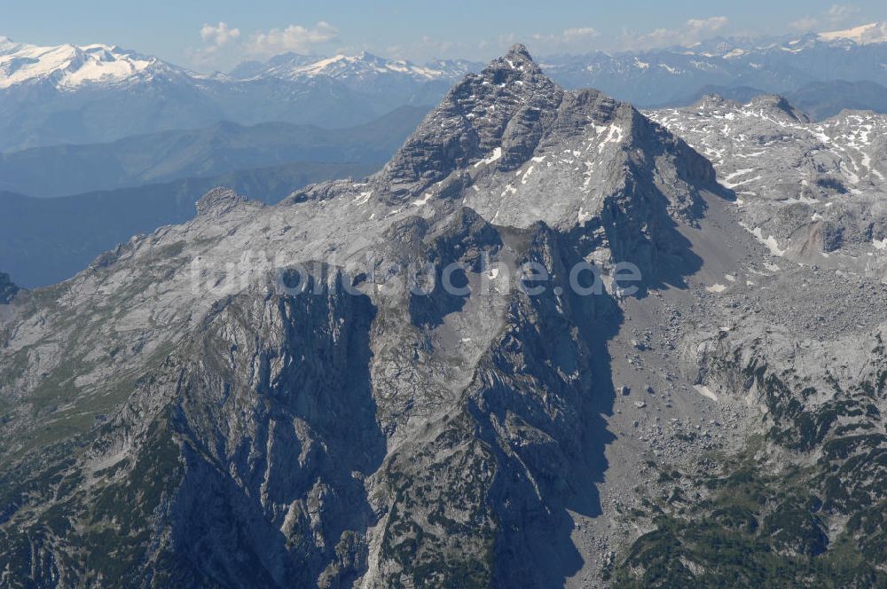 Weißbach bei Lofen aus der Vogelperspektive: Hochkranz