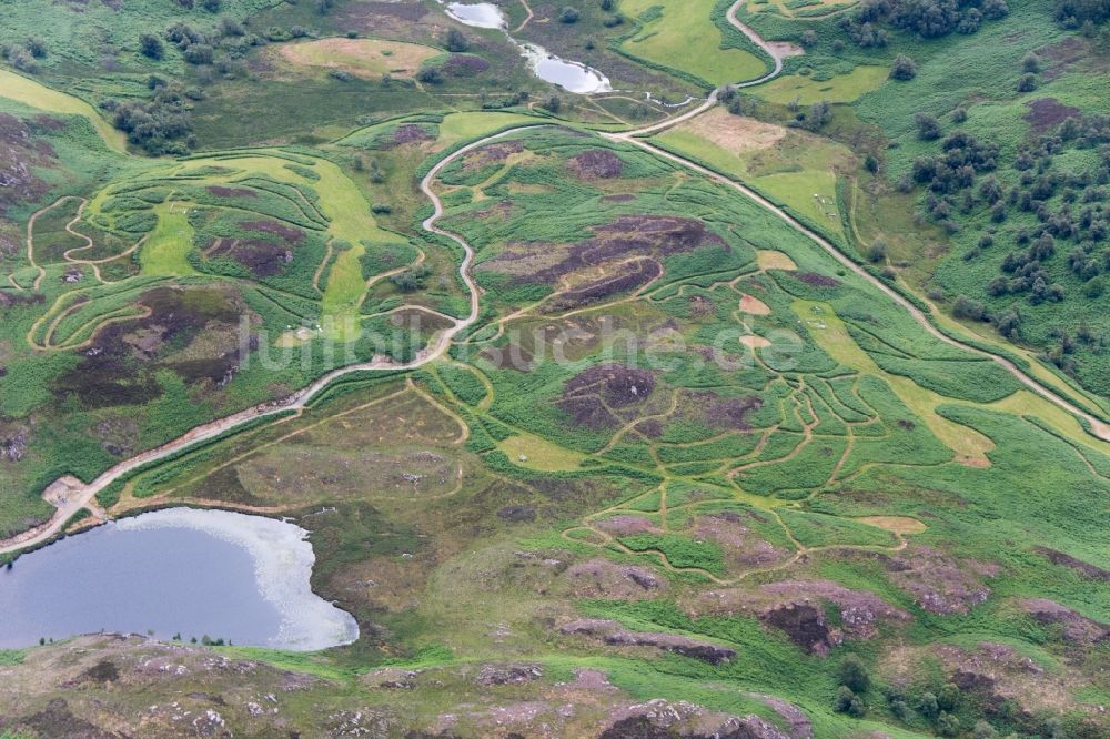 Fort Williams von oben - Hochland / Highlands von Schottland, Großbritannien