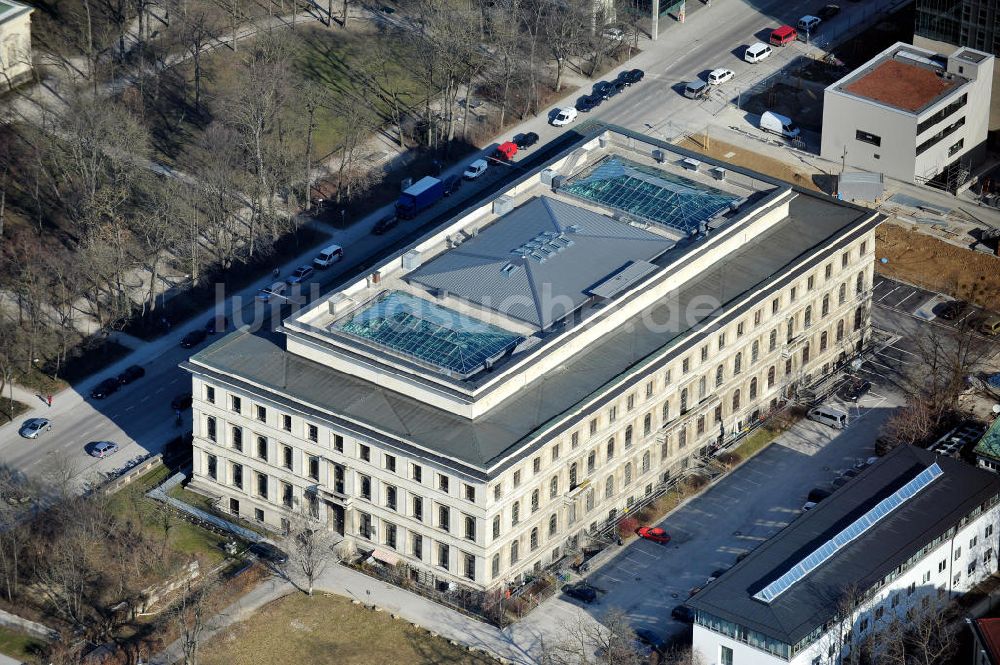 Luftbild München - Hochschule für Musik und Theater in München