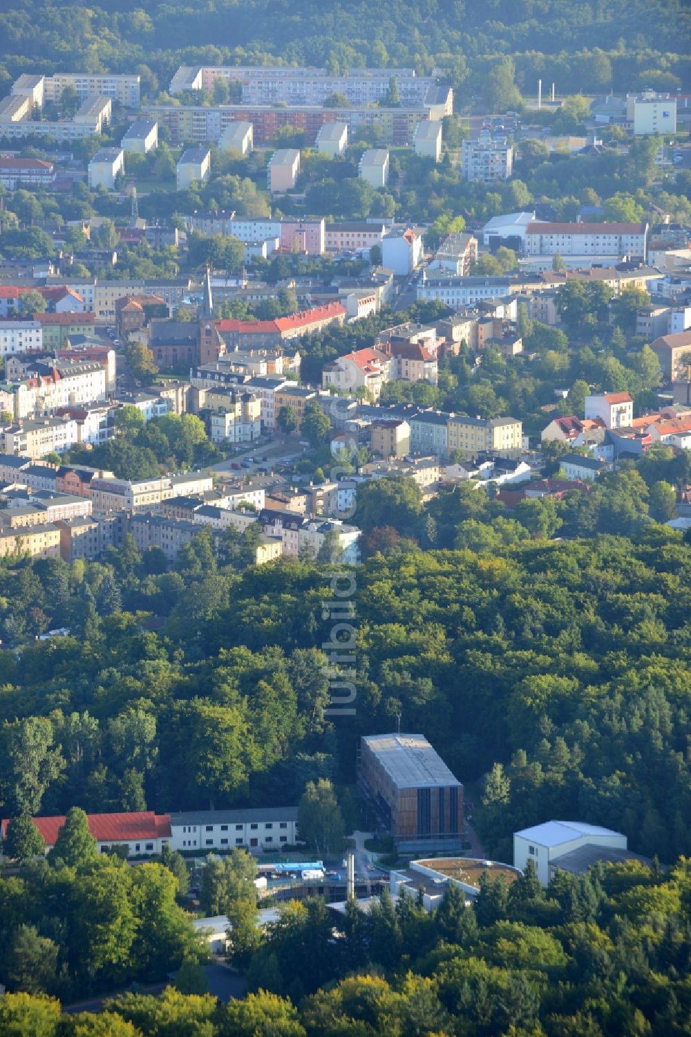 Luftaufnahme Eberswalde - Hochschule für nachhaltige Entwicklung Eberswalde (FH) Eberswalde im Bundesland Brandenburg