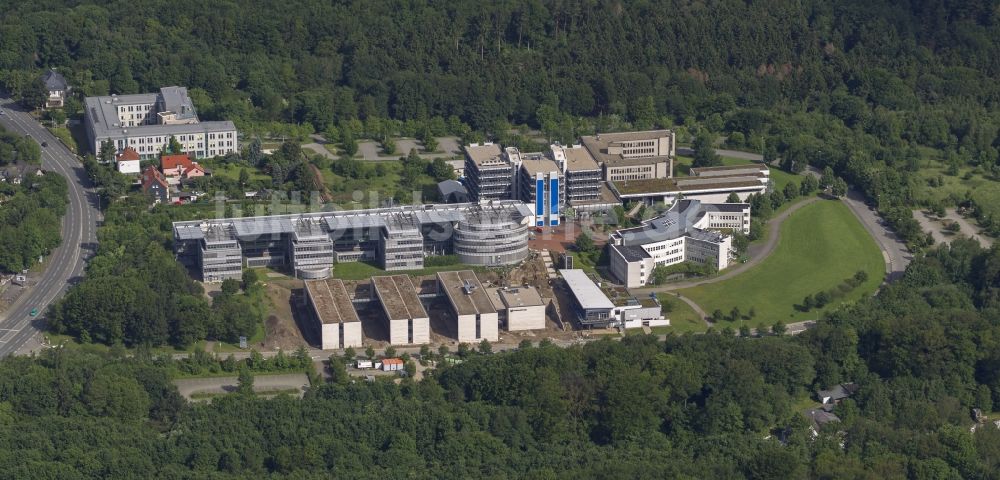 Luftbild Hagen - Hochschulviertel mit dem Campus der Fernuniversität / Universität Hagen im Bundesland Nordrhein-Westfalen NRW