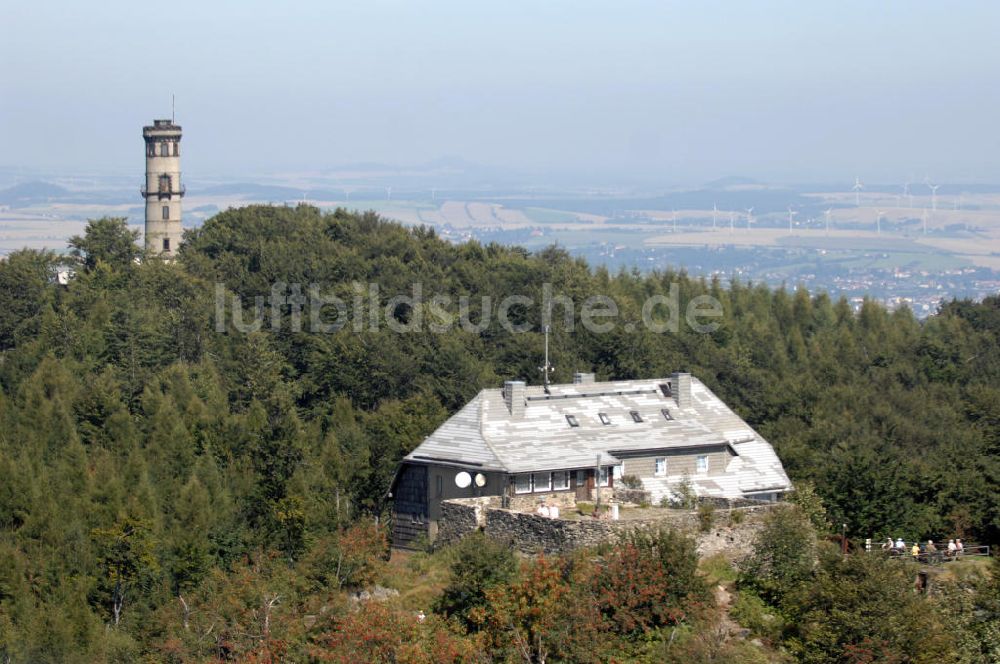 Luftbild Oybin - Hochwaldbaude