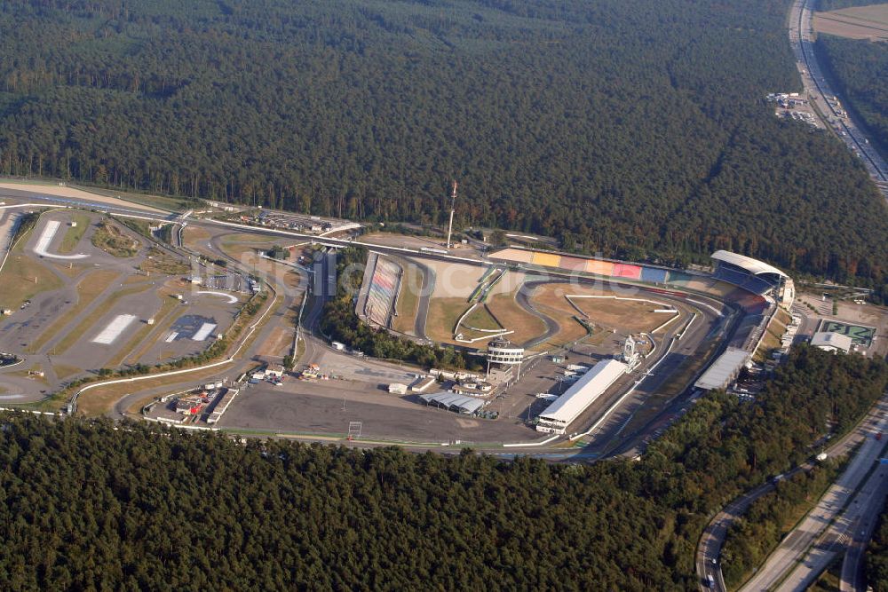 Luftaufnahme Hockenheim - Hockenheimring