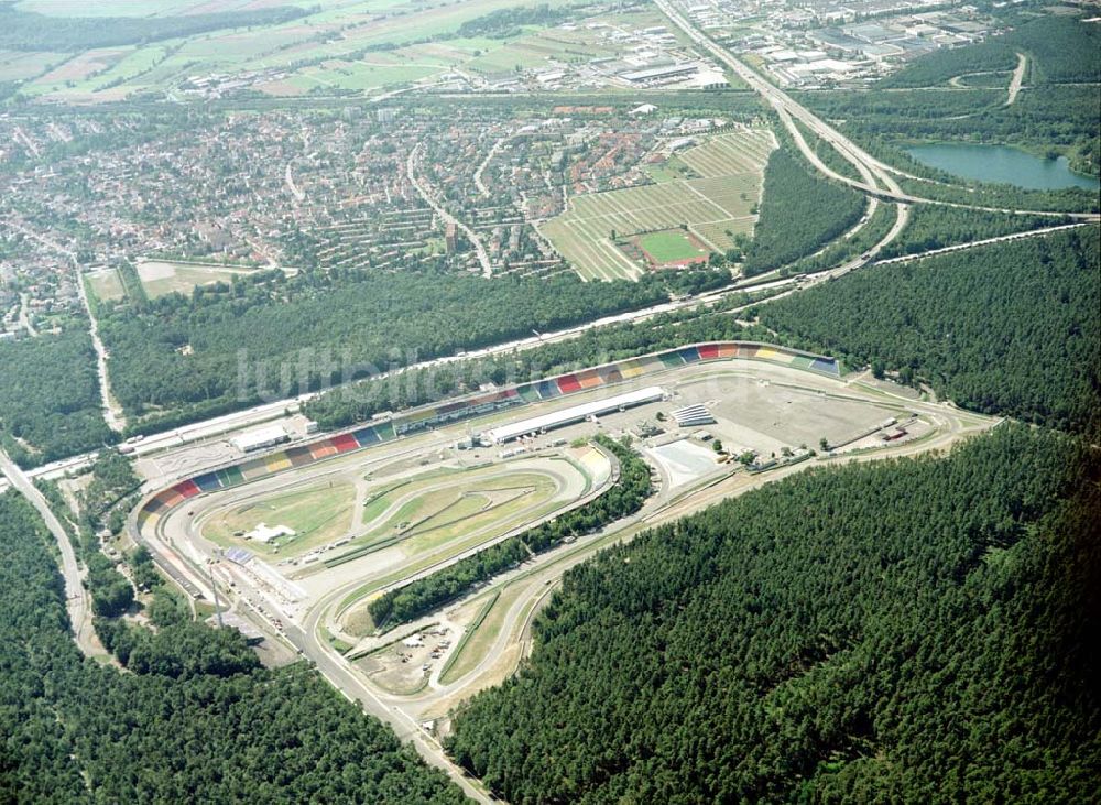 Luftbild Hockenheim - Hockenheimring.