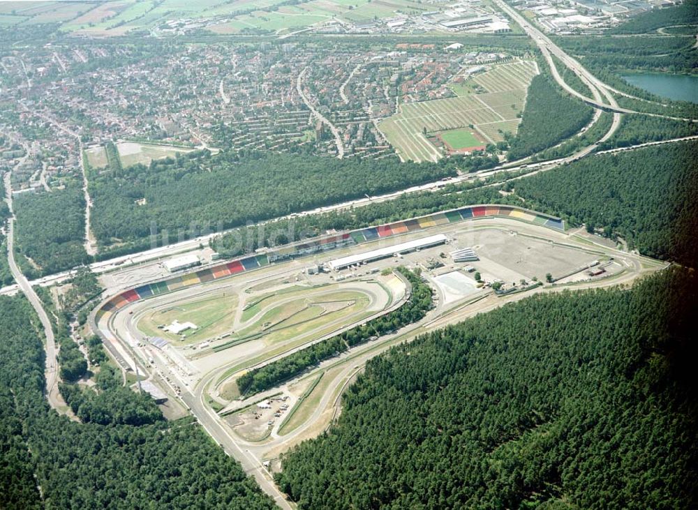 Luftaufnahme Hockenheim - Hockenheimring.