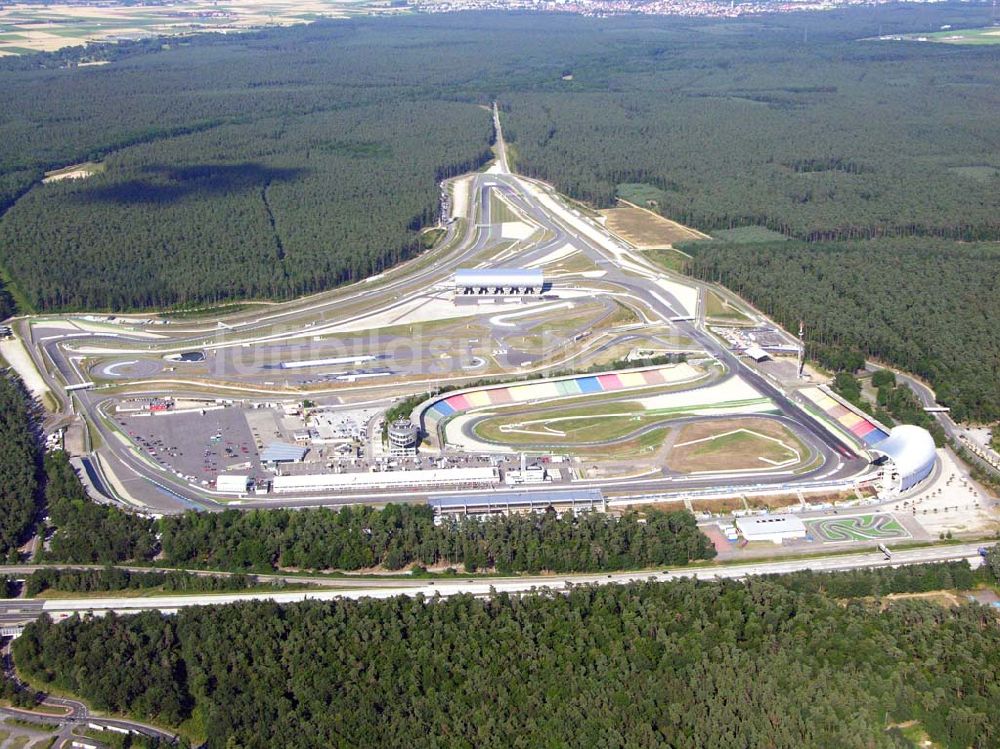 Luftaufnahme Hockenheim / Baden-Württemberg - Hockenheimring