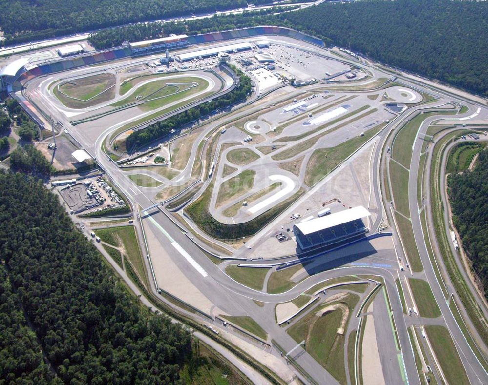 Luftaufnahme Hockenheim / Baden-Württemberg - Hockenheimring