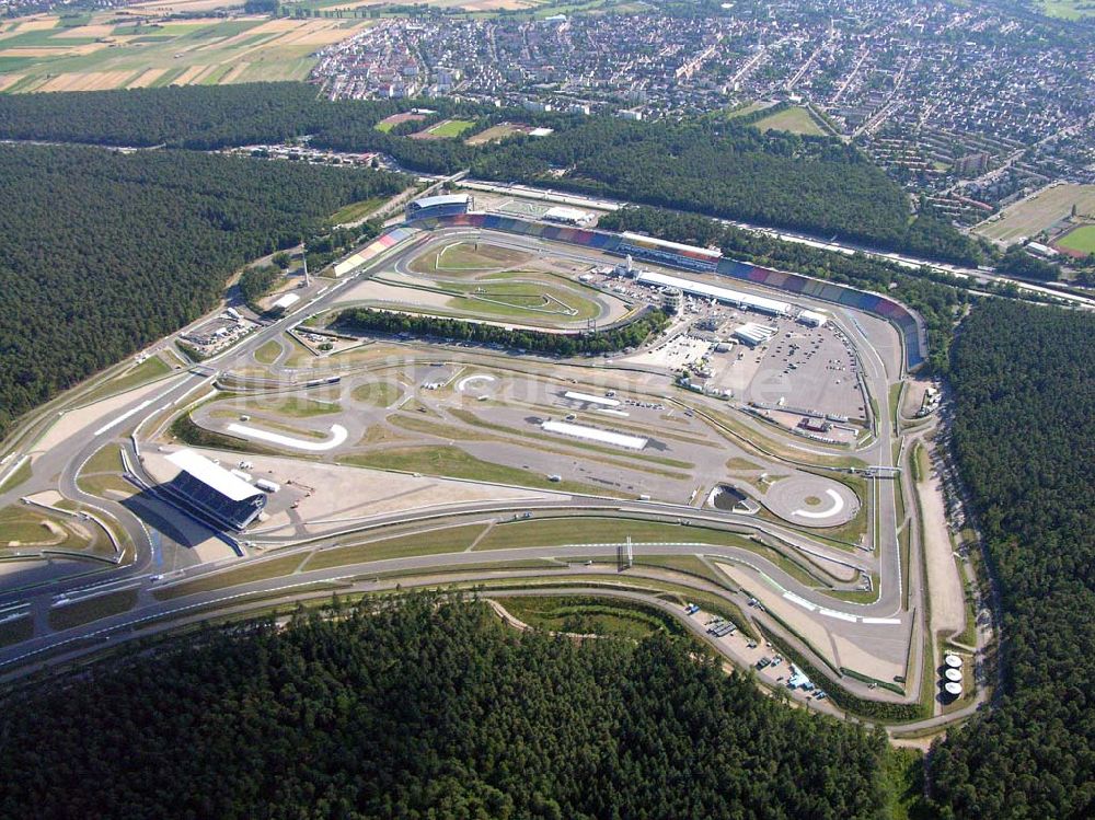 Luftbild Hockenheim / Baden-Württemberg - Hockenheimring