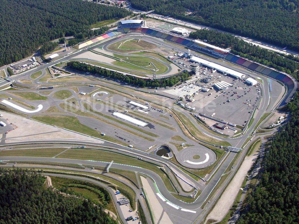 Luftaufnahme Hockenheim / Baden-Württemberg - Hockenheimring