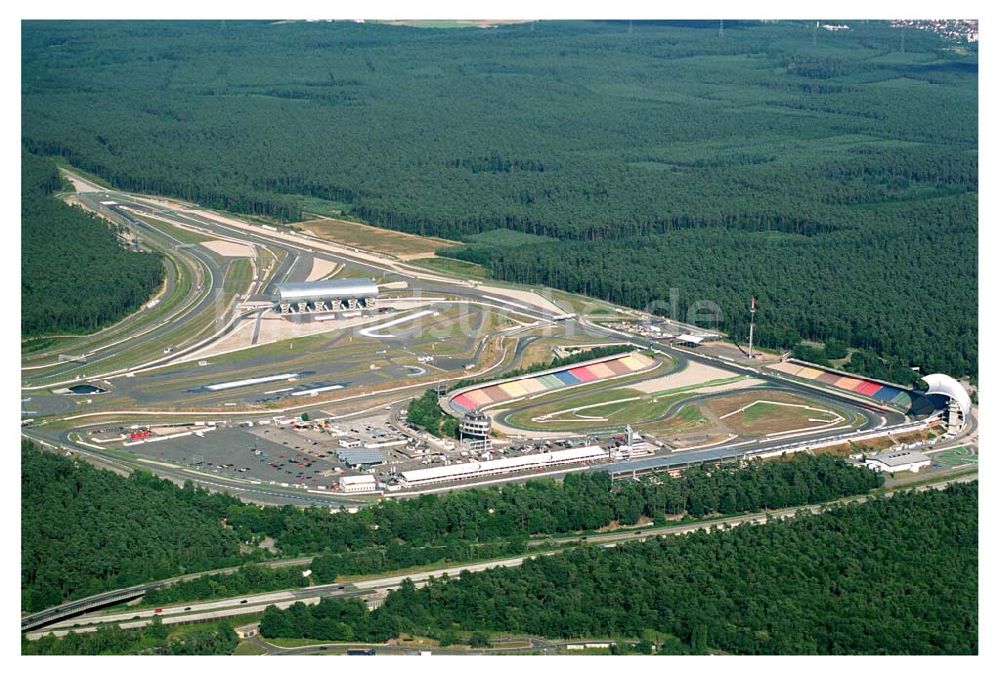 Luftbild Hockenheim / Baden-Württemberg - Hockenheimring