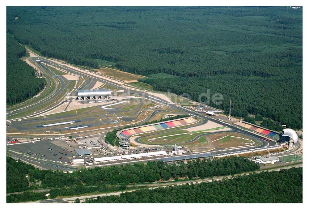 Luftaufnahme Hockenheim / Baden-Württemberg - Hockenheimring